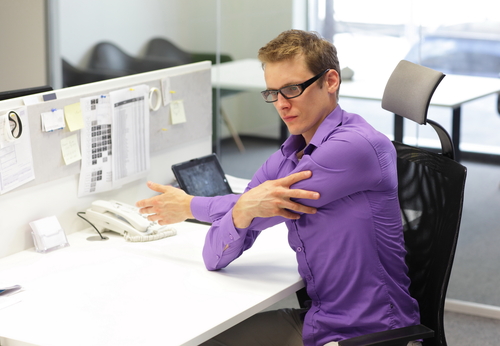 Seven tips to help improve your posture at work shutterstock 319428278 improving your posture at work