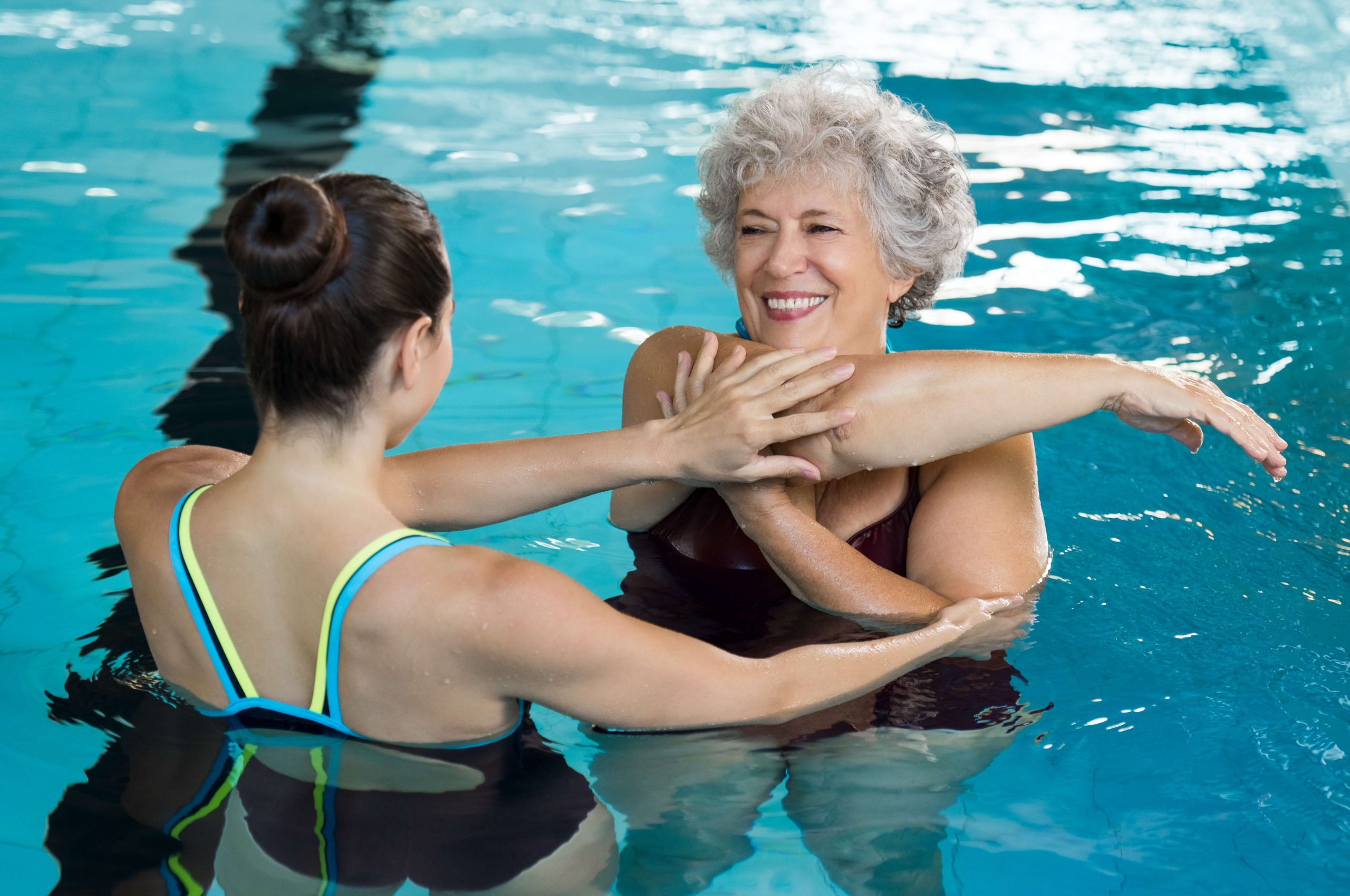 What are some benefits of aquatic therapy?