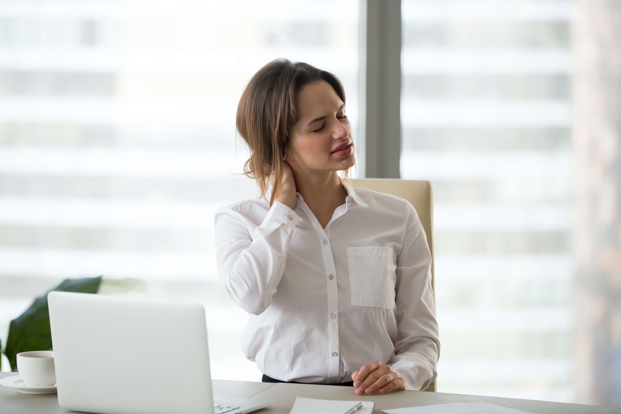 How long does a stiff neck last?