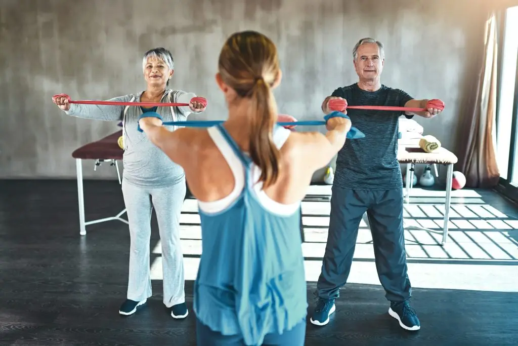 Senior Strength & Conditioning Class AdobeStock 818504982 senior strength & conditioning class longevity & wellness